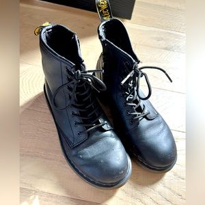 Kids Black Doc Marten Boots